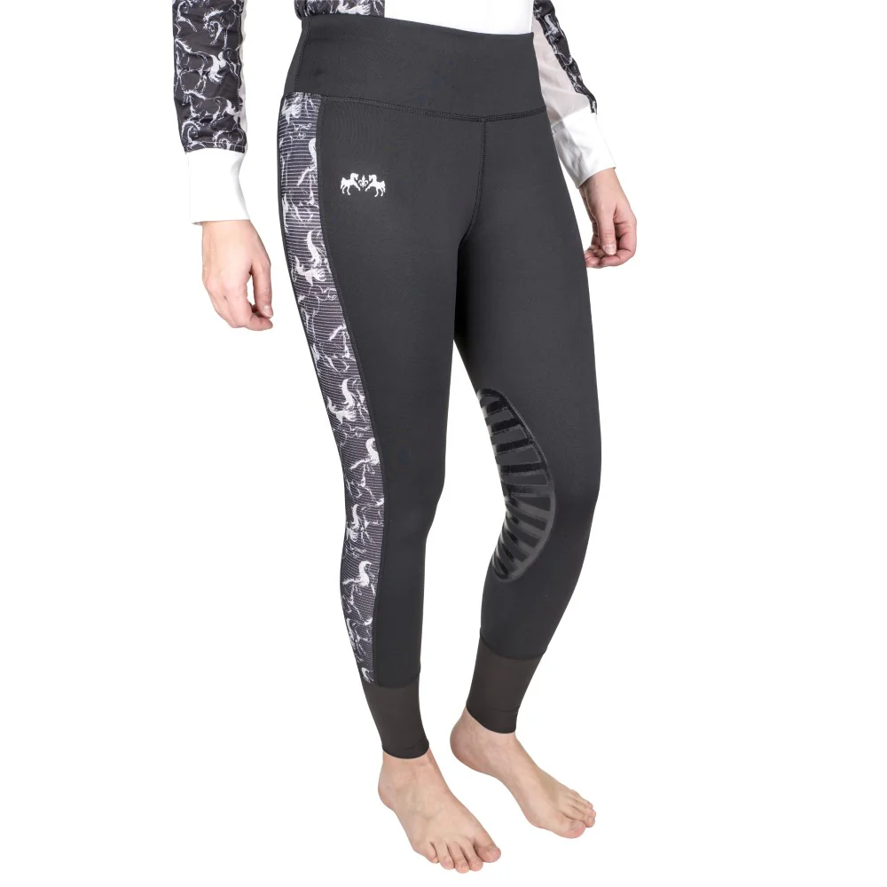 Equine Couture Ladies Linear Horses Tights Questions & Answers
