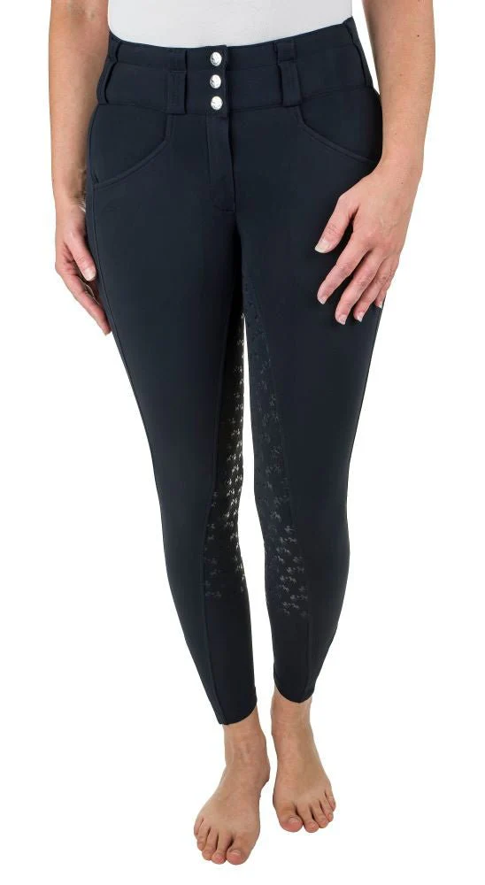 Equine Couture Ladies Nicole 3 Season Silicone Full Seat Breeches Questions & Answers