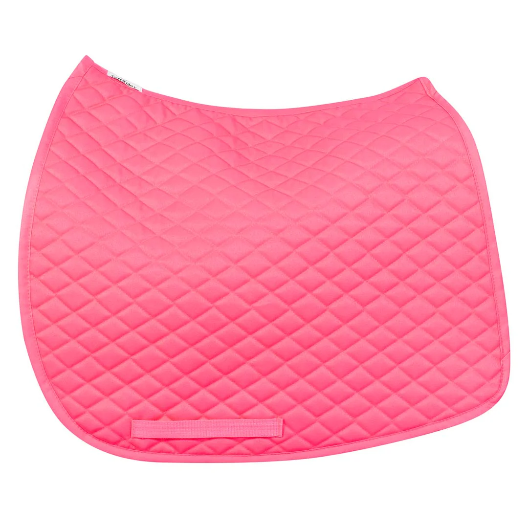 TuffRider Basic All Purpose Horse Riding Saddle Pad | Wither Relief Brushed Underside for Training and Competition Questions & Answers