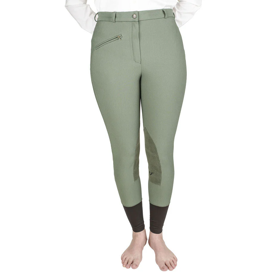 TuffRider Ladies Ribb Knee Patch Breeches Questions & Answers