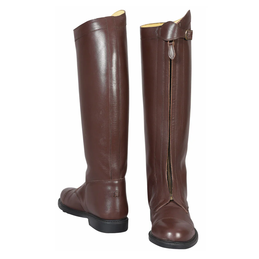 Will the interior leather inside boots rub off on my white breechs