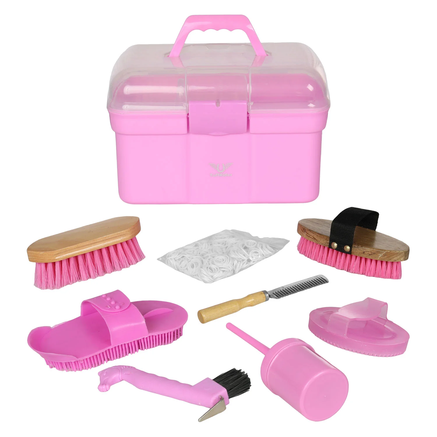 TuffRider Ulitmate Groom Box Kit 8 pieces Questions & Answers